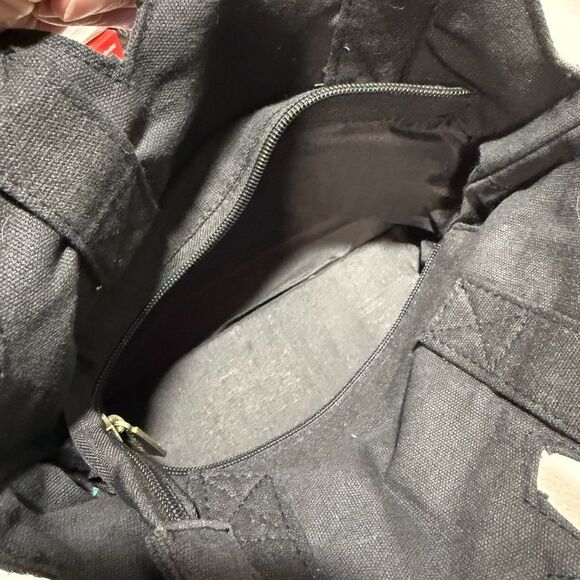 Laurel Burch Colorful Cat Lover’s Canvas Handbag - Picture 6 of 8